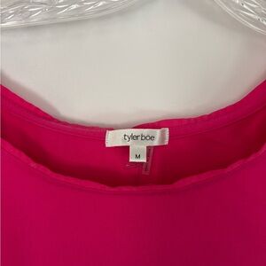 Tyler Boe Wide Leg Linen Pants With Slits in Front